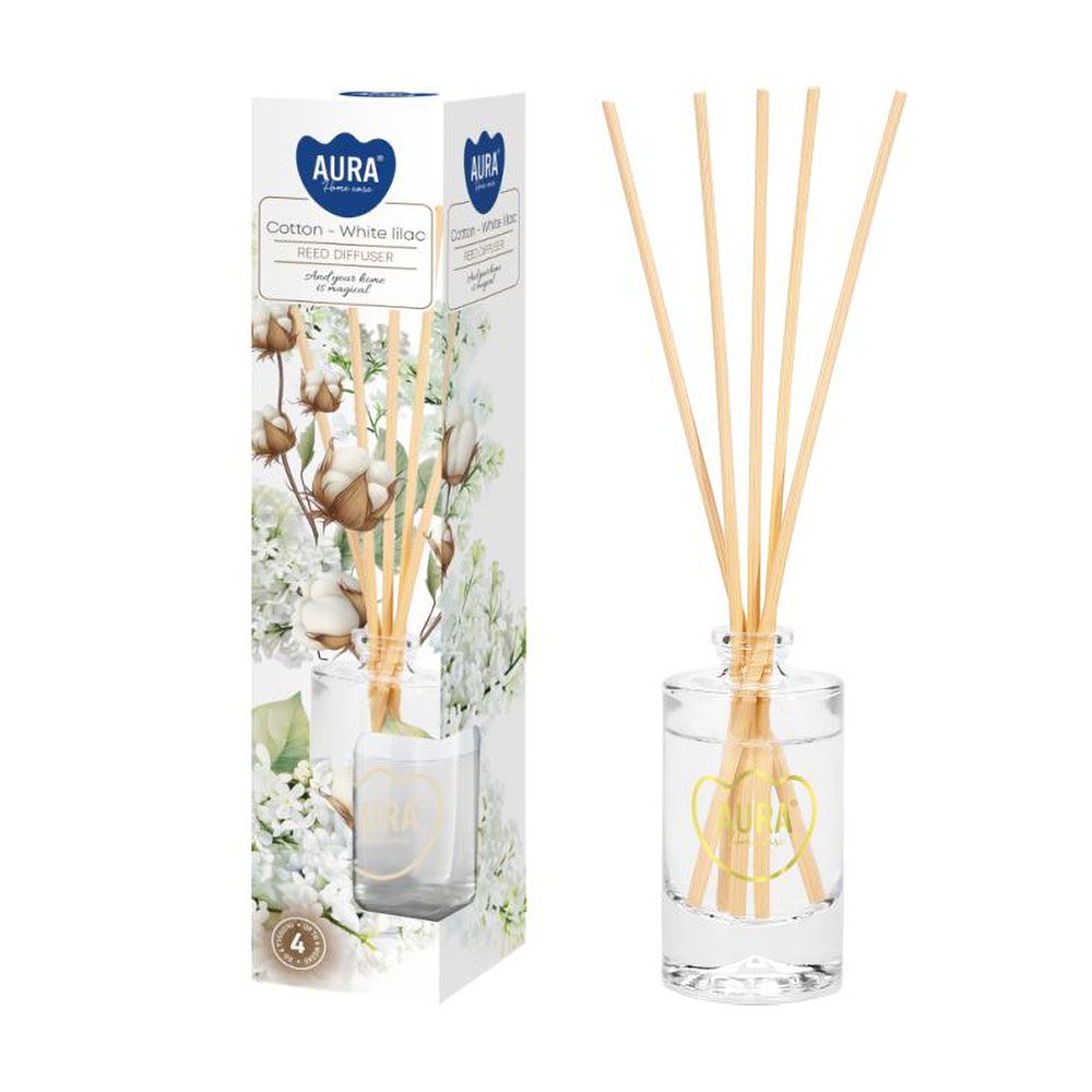 Аромадифузор Bispol Reed Diffuser Cotton White Lilac, 45 мл (dz45-499)